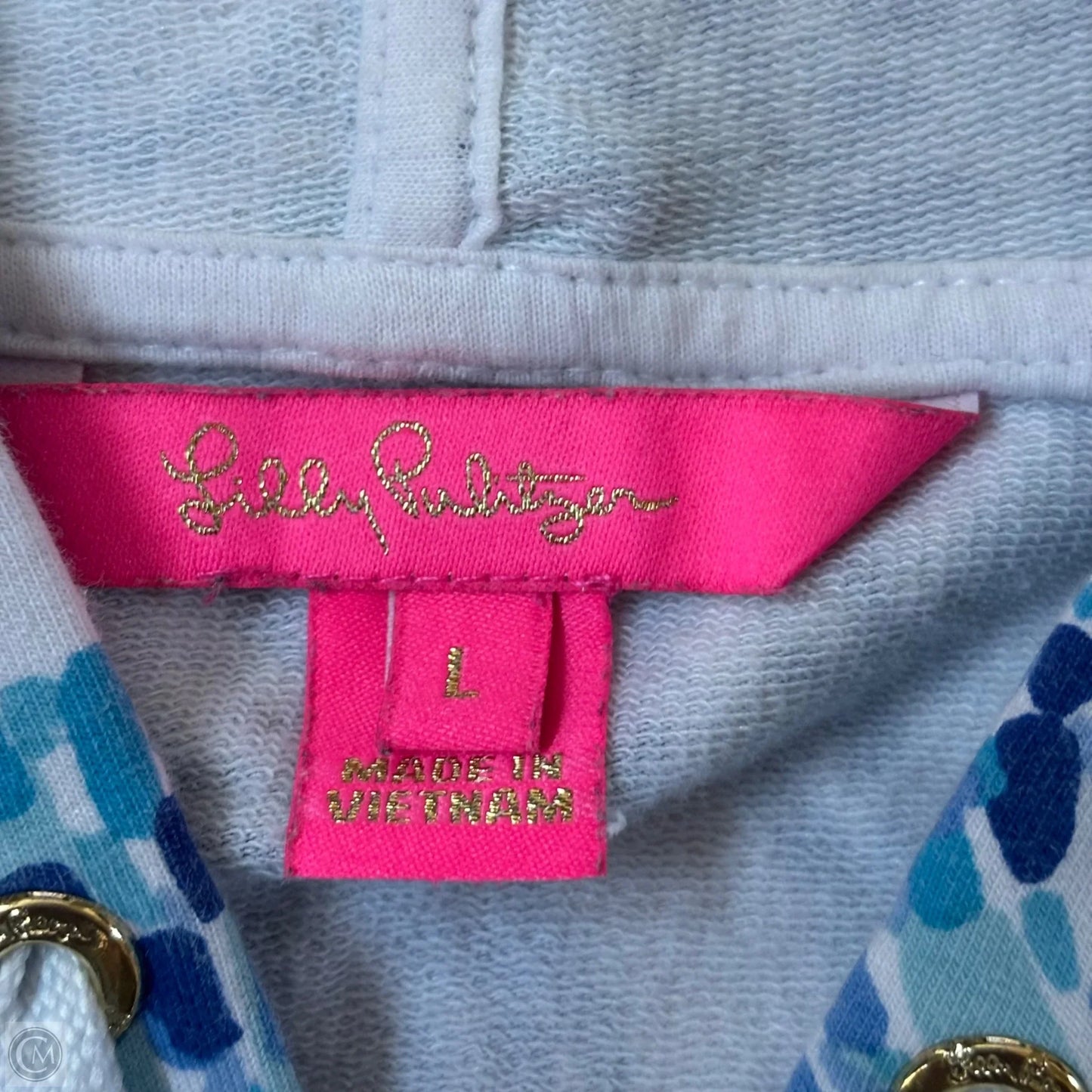 Jacket Designer By Lilly Pulitzer In Blue, Size: L