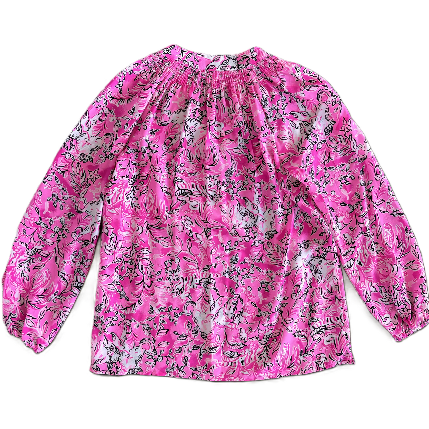 Top Long Sleeve Designer By Lilly Pulitzer In Pink, Size: Xs