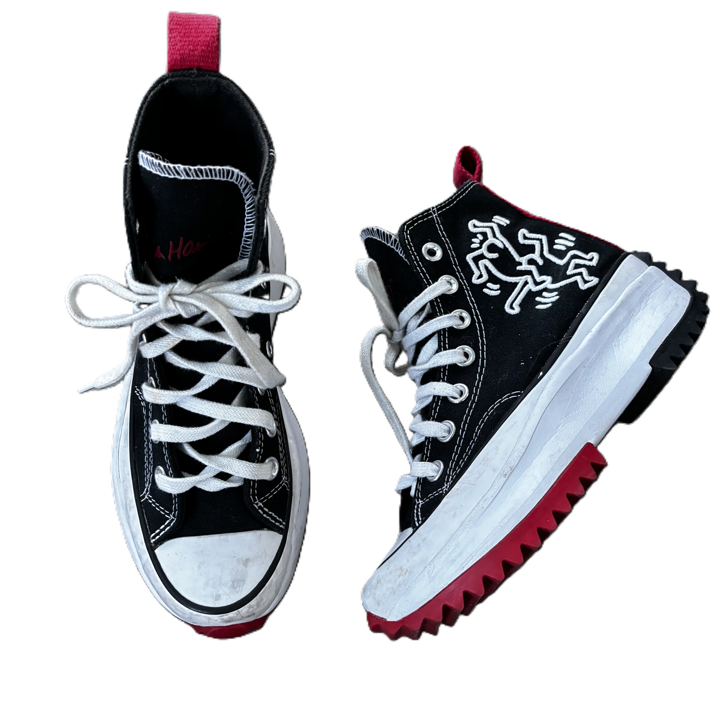 Shoes Sneakers By Converse In Black & White, Size: 5