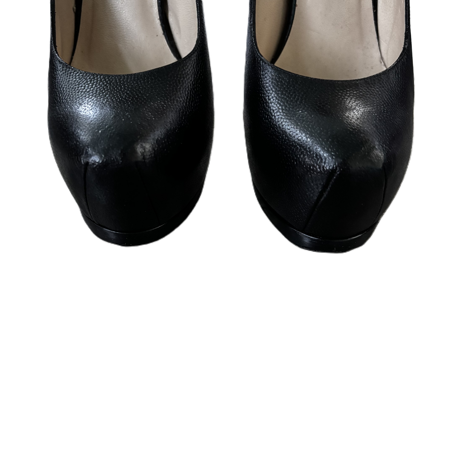 Shoes Luxury Designer By Yves Saint Laurent In Black, Size: 5