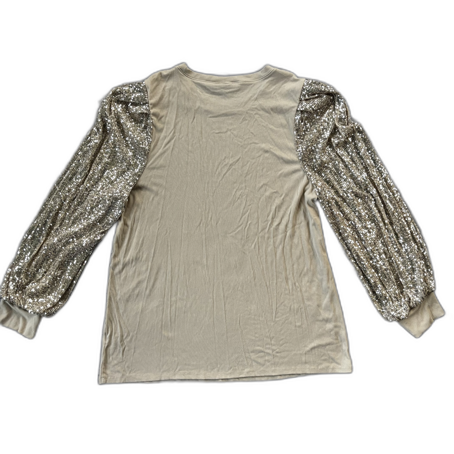 Top Long Sleeve By Torrid In Cream, Size: 2x