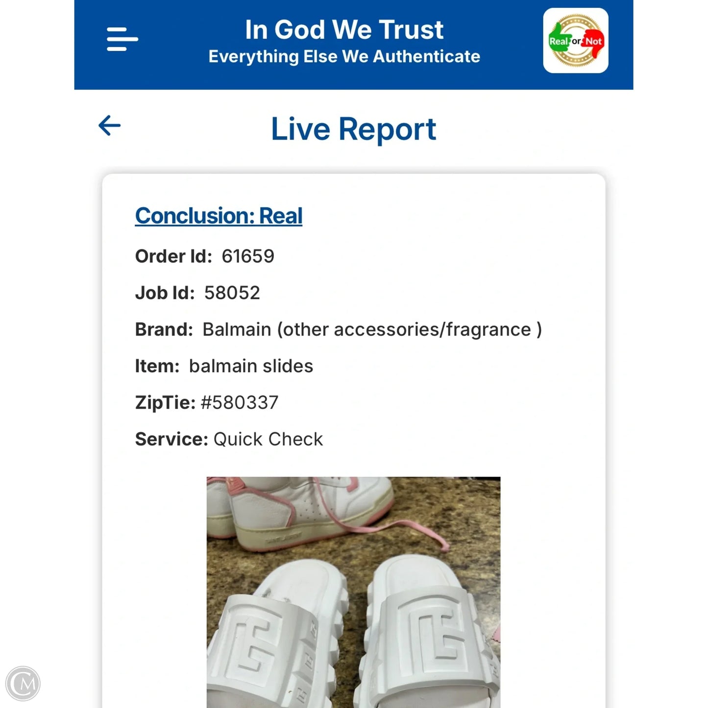 Sandals Luxury Designer By Balmain In White, Size: 6