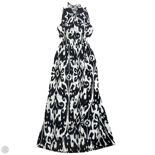 Dress Casual Maxi By Athleta In Black & White, Size: Xs