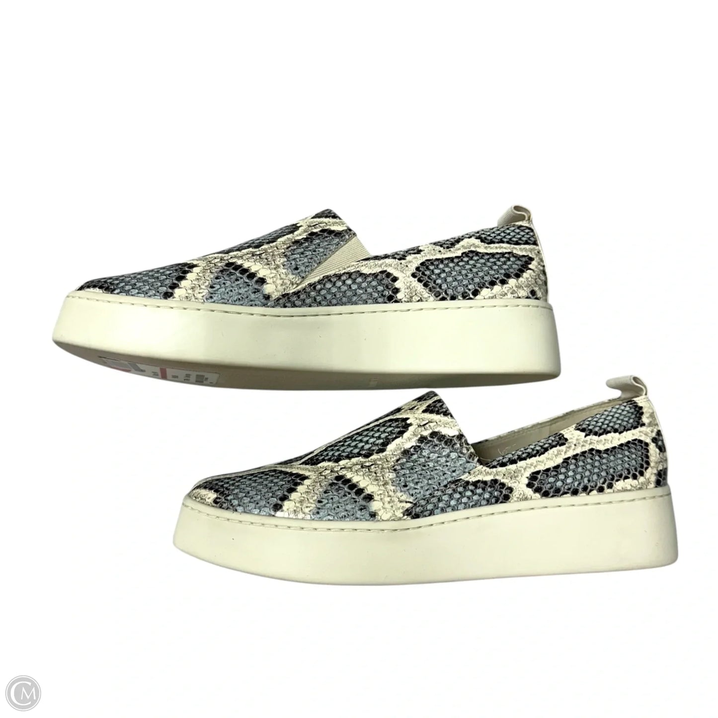 Shoes Flats By Vince In Snakeskin Print, Size: 8