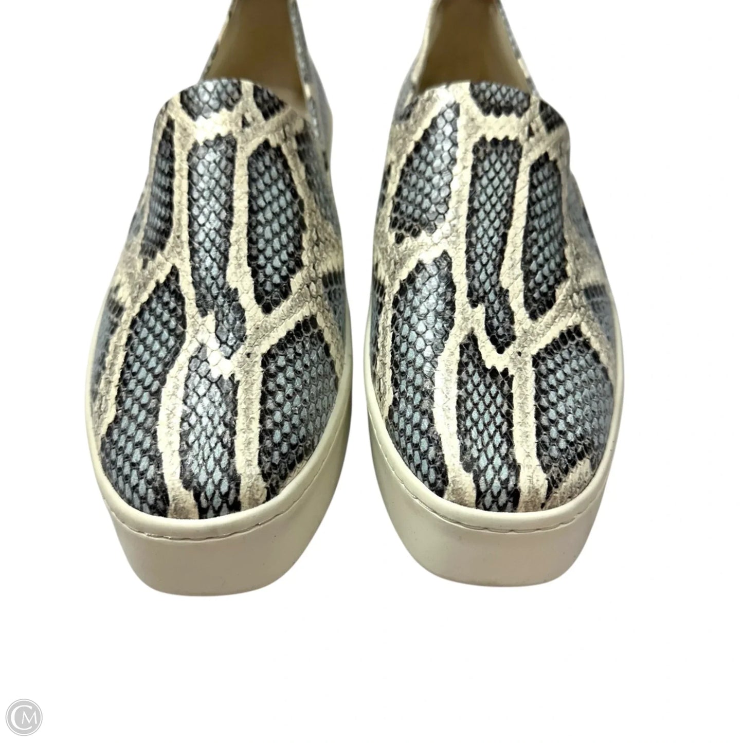 Shoes Flats By Vince In Snakeskin Print, Size: 8