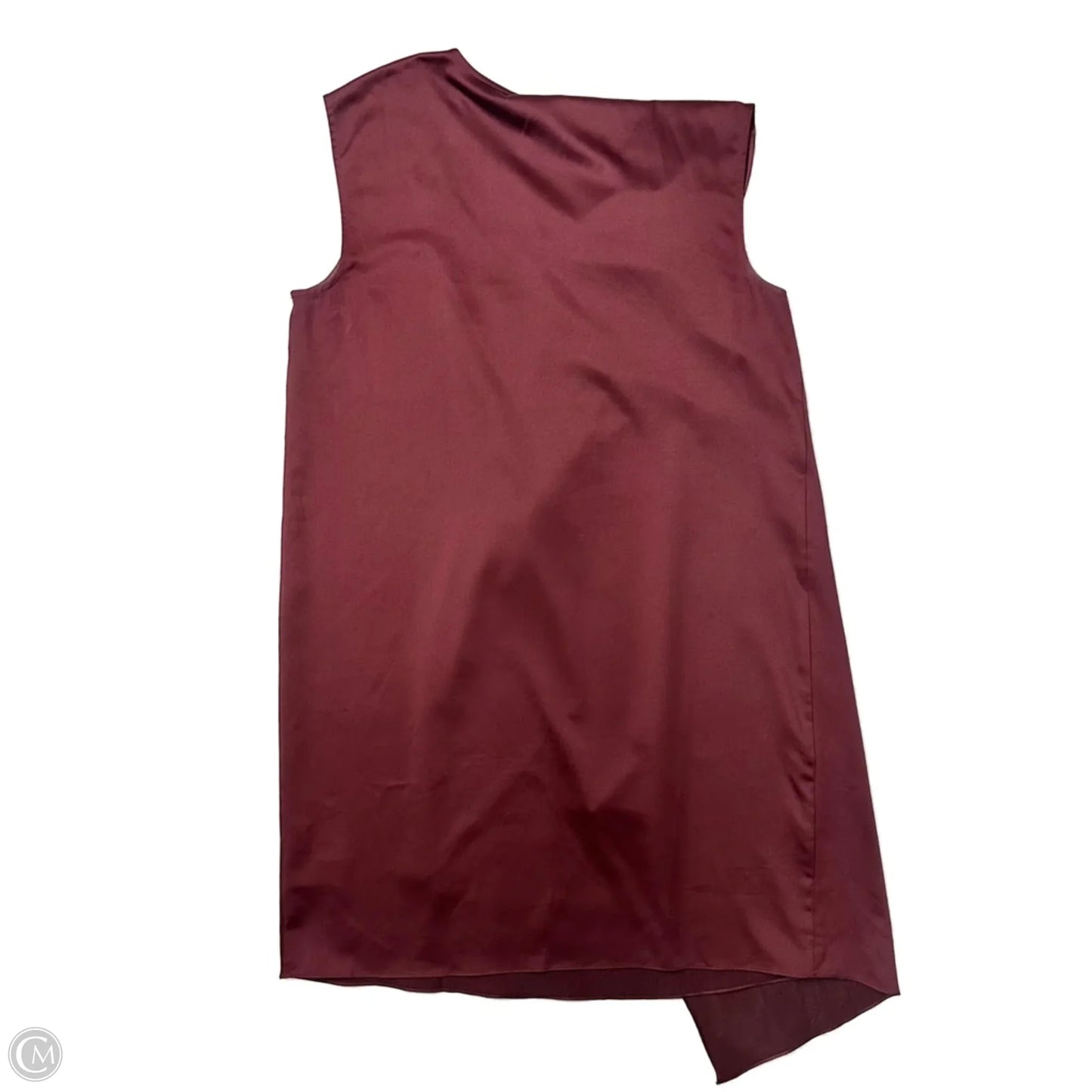 Dress Designer By Halston In Maroon, Size: L