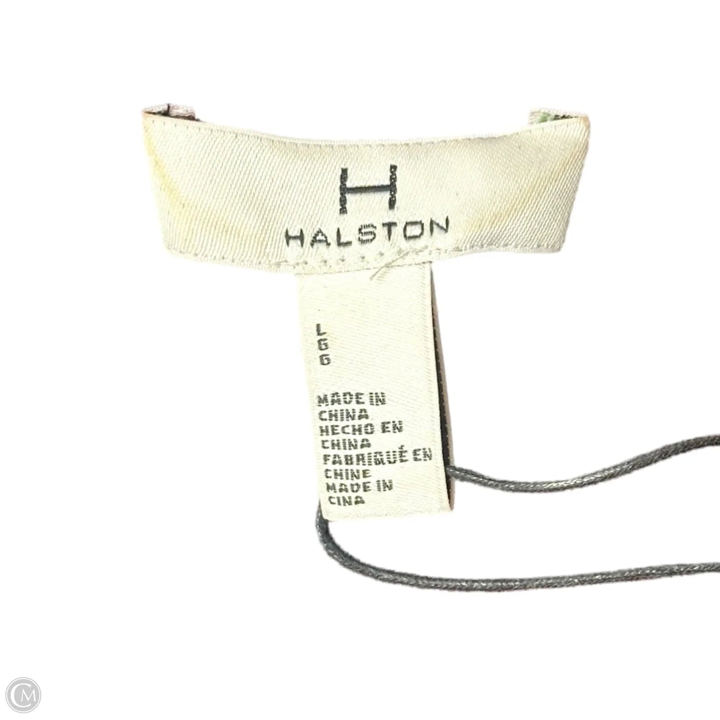 Dress Designer By Halston In Maroon, Size: L