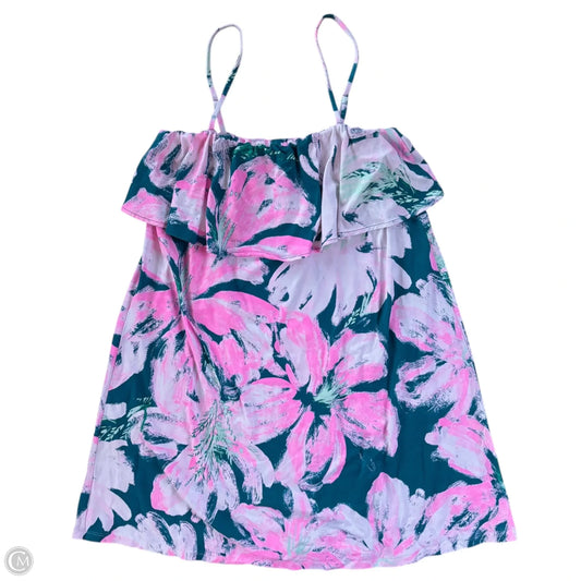Dress Designer By Lilly Pulitzer In Tie Dye Print, Size: S