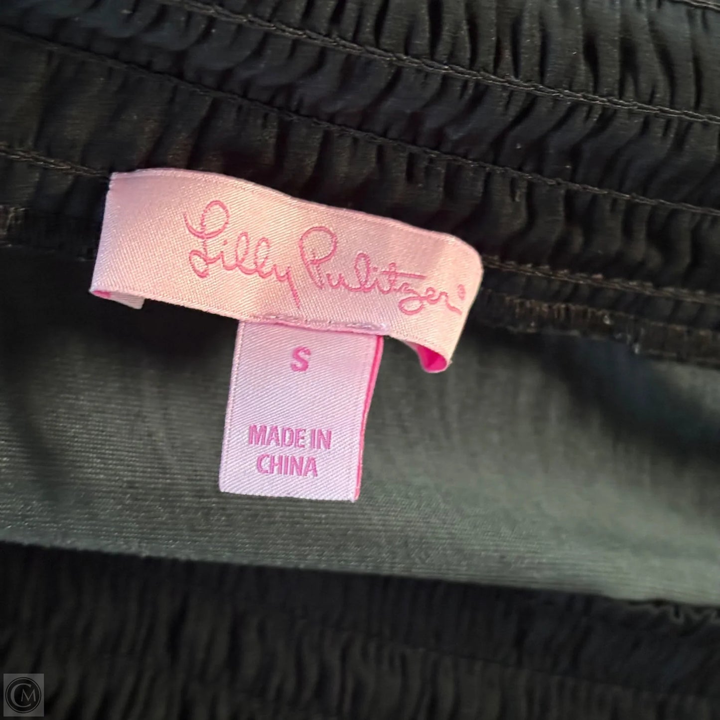 Top Long Sleeve Designer By Lilly Pulitzer In Black, Size: S