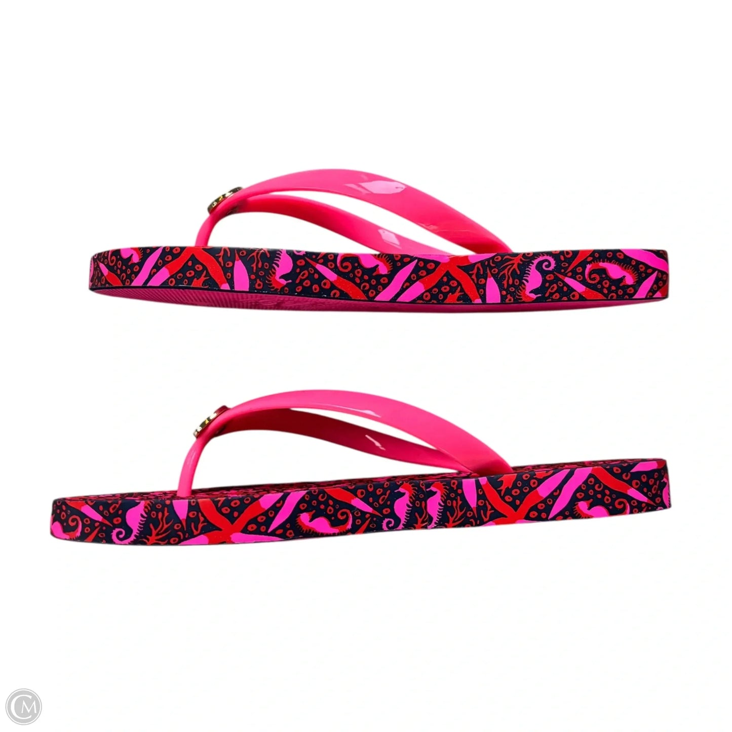 Sandals Designer By Lilly Pulitzer In Pink, Size: 6