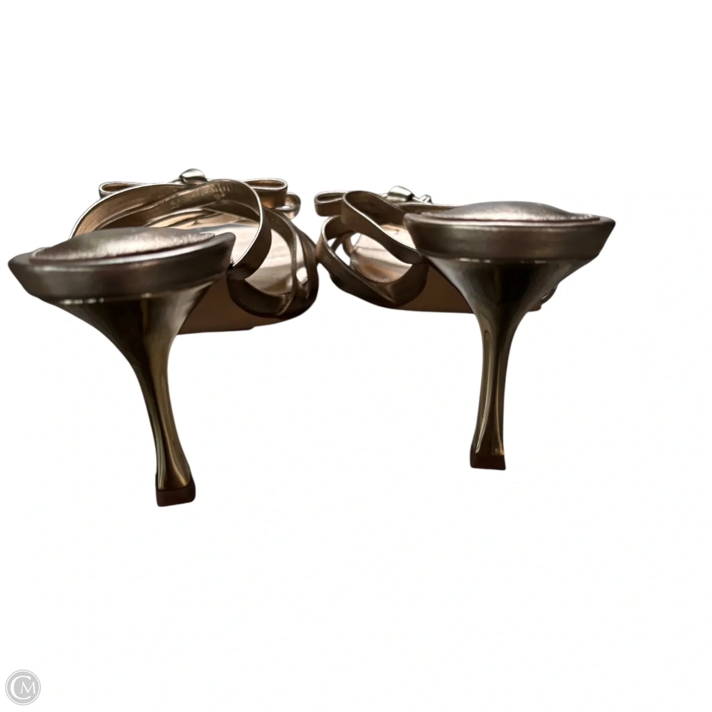 Sandals Designer By Lilly Pulitzer In Gold, Size: 6