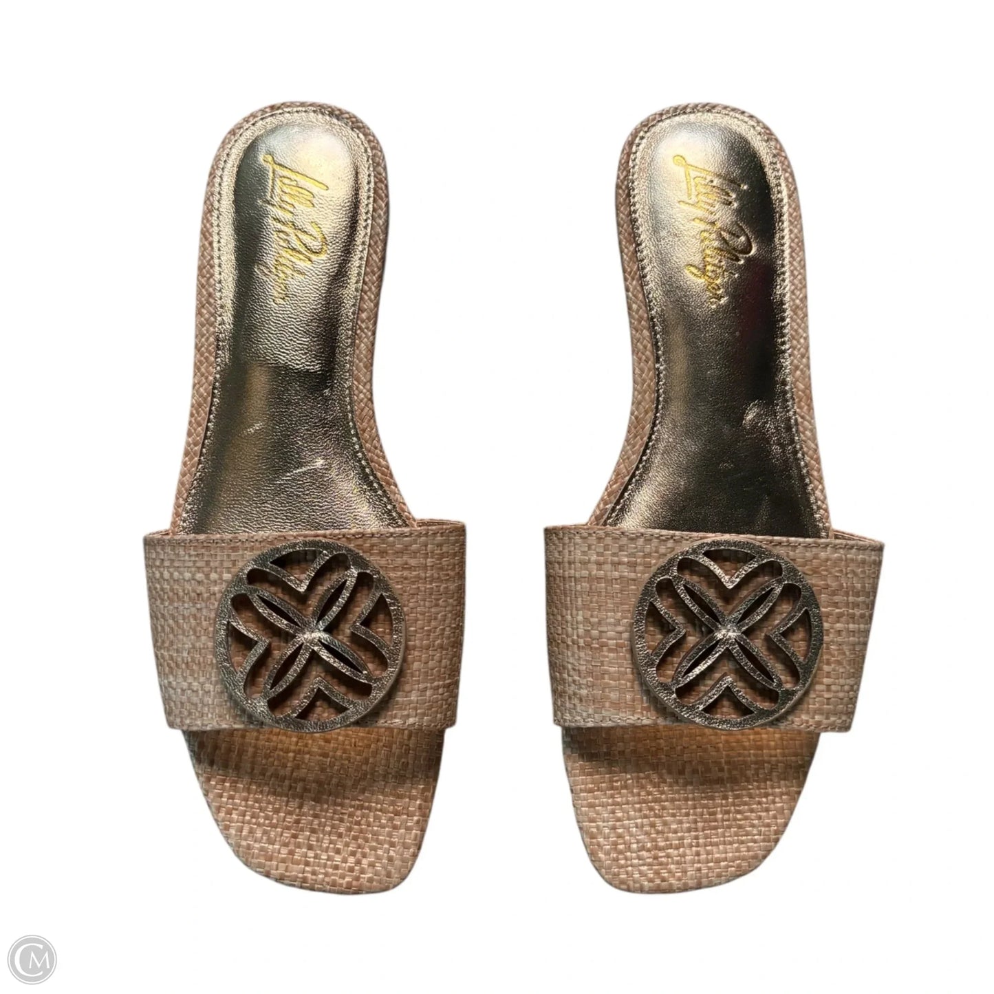 Sandals Designer By Lilly Pulitzer In Tan, Size: 6