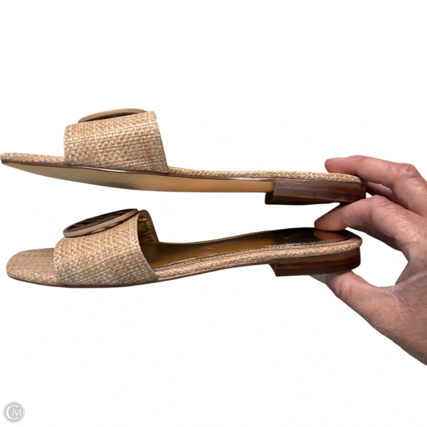 Sandals Designer By Lilly Pulitzer In Tan, Size: 6