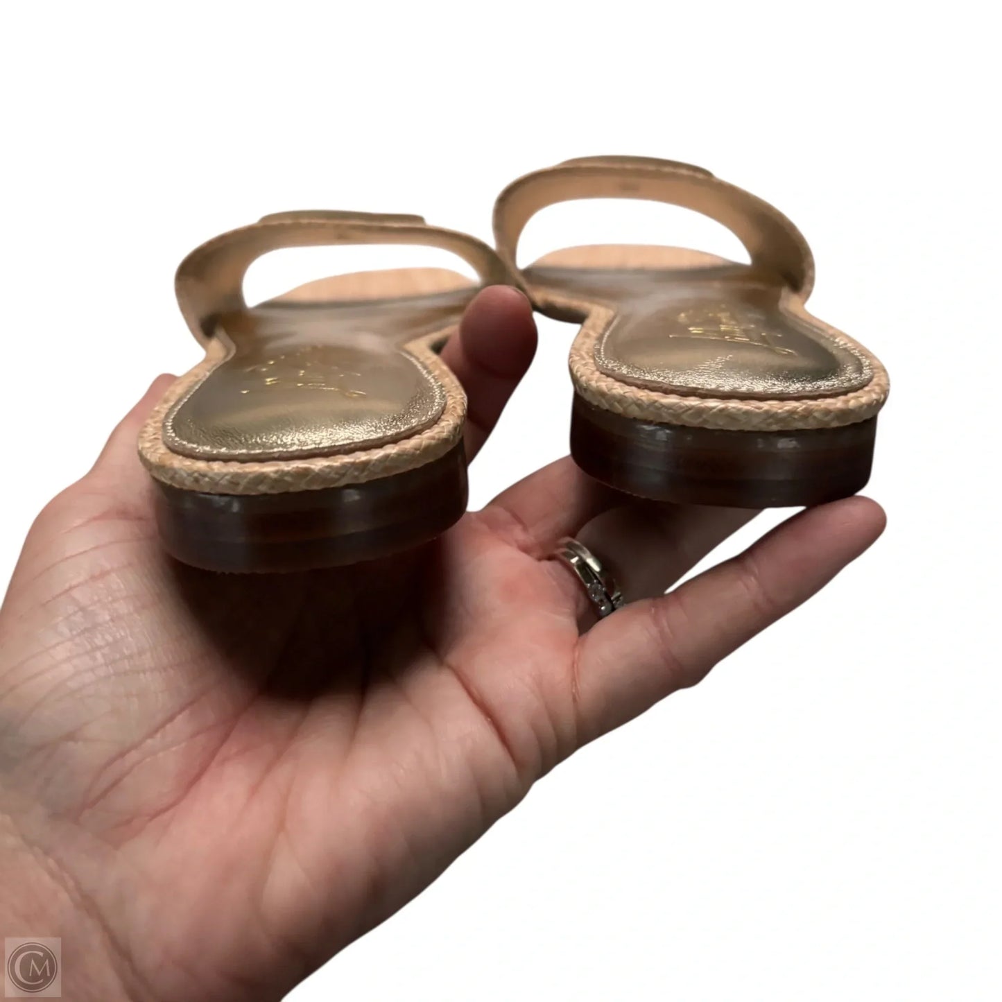 Sandals Designer By Lilly Pulitzer In Tan, Size: 6