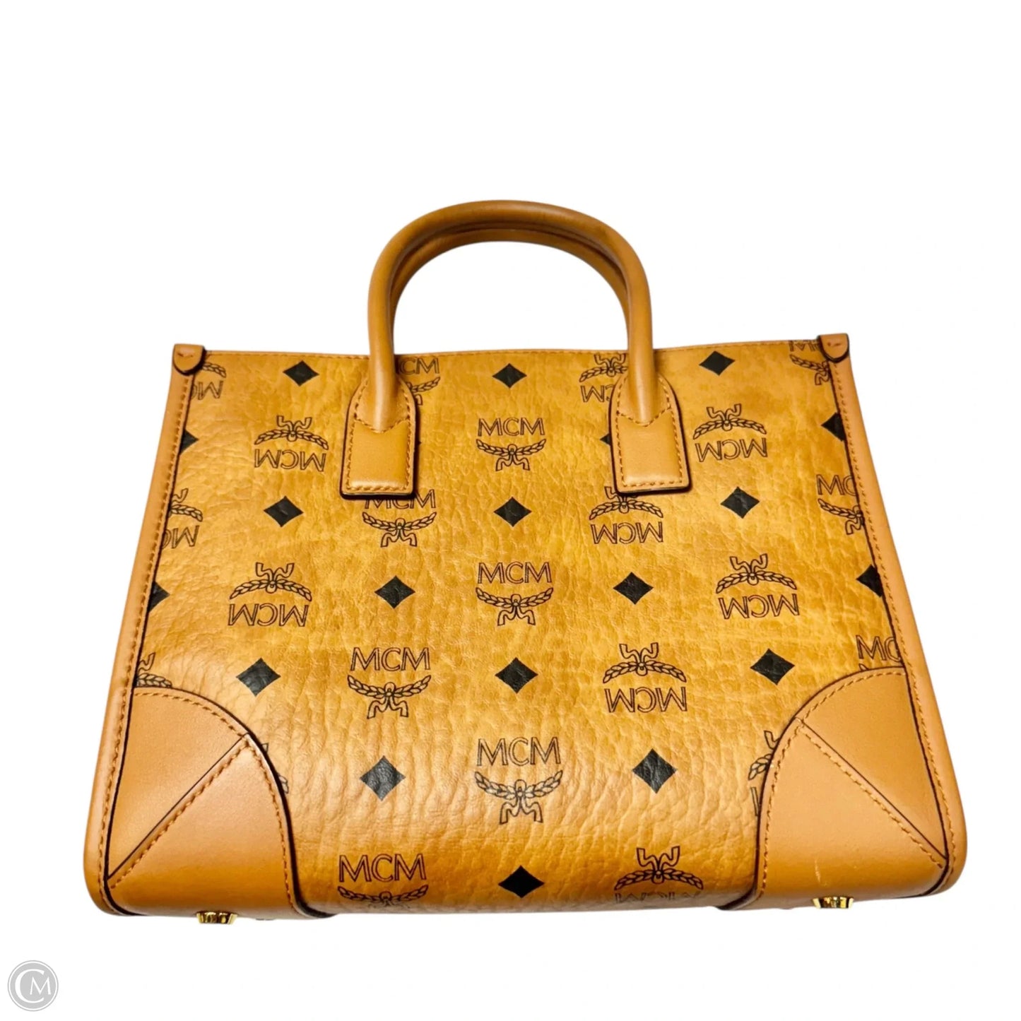 Handbag Luxury Designer By Mcm, Size: Small