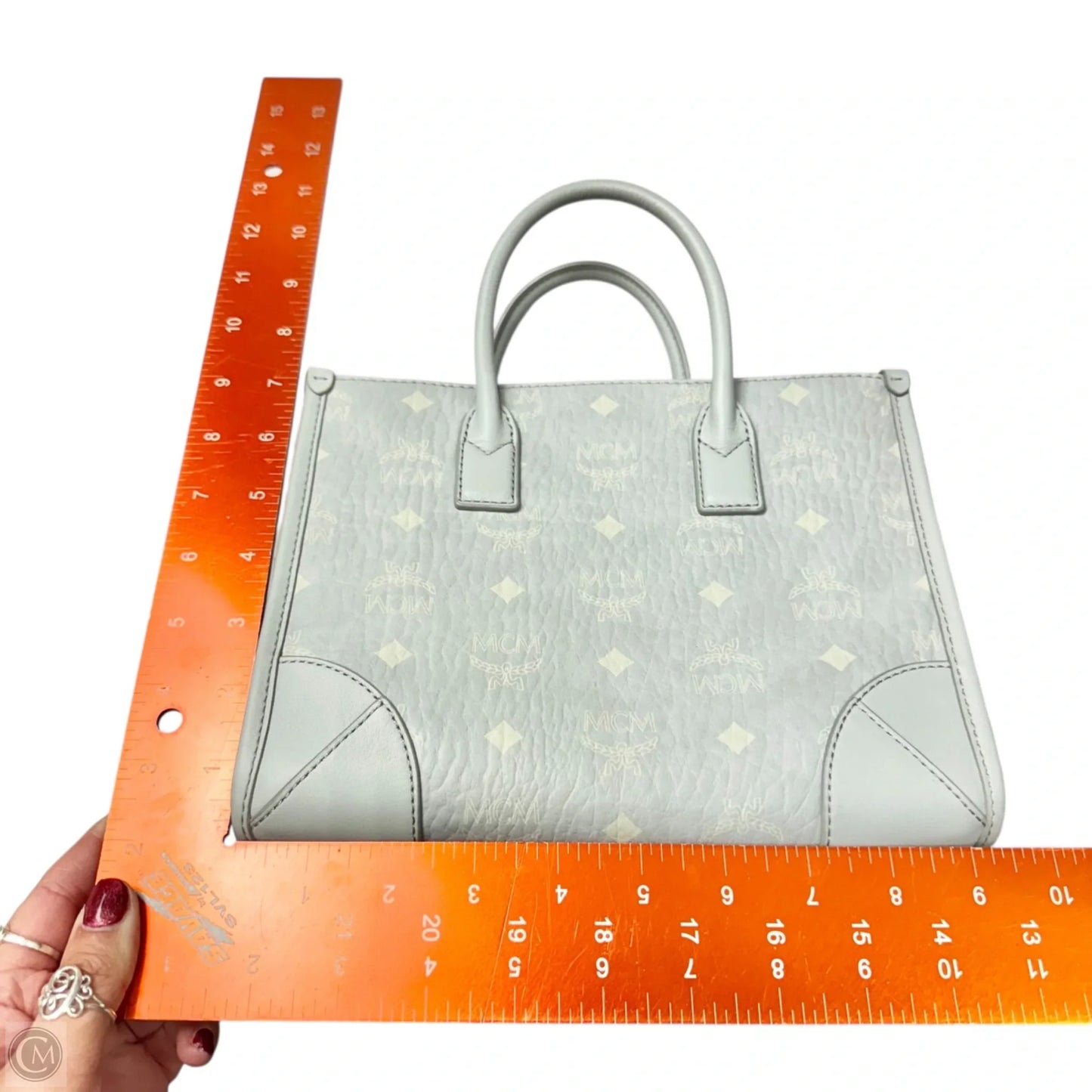 Handbag Luxury Designer By Mcm, Size: Small