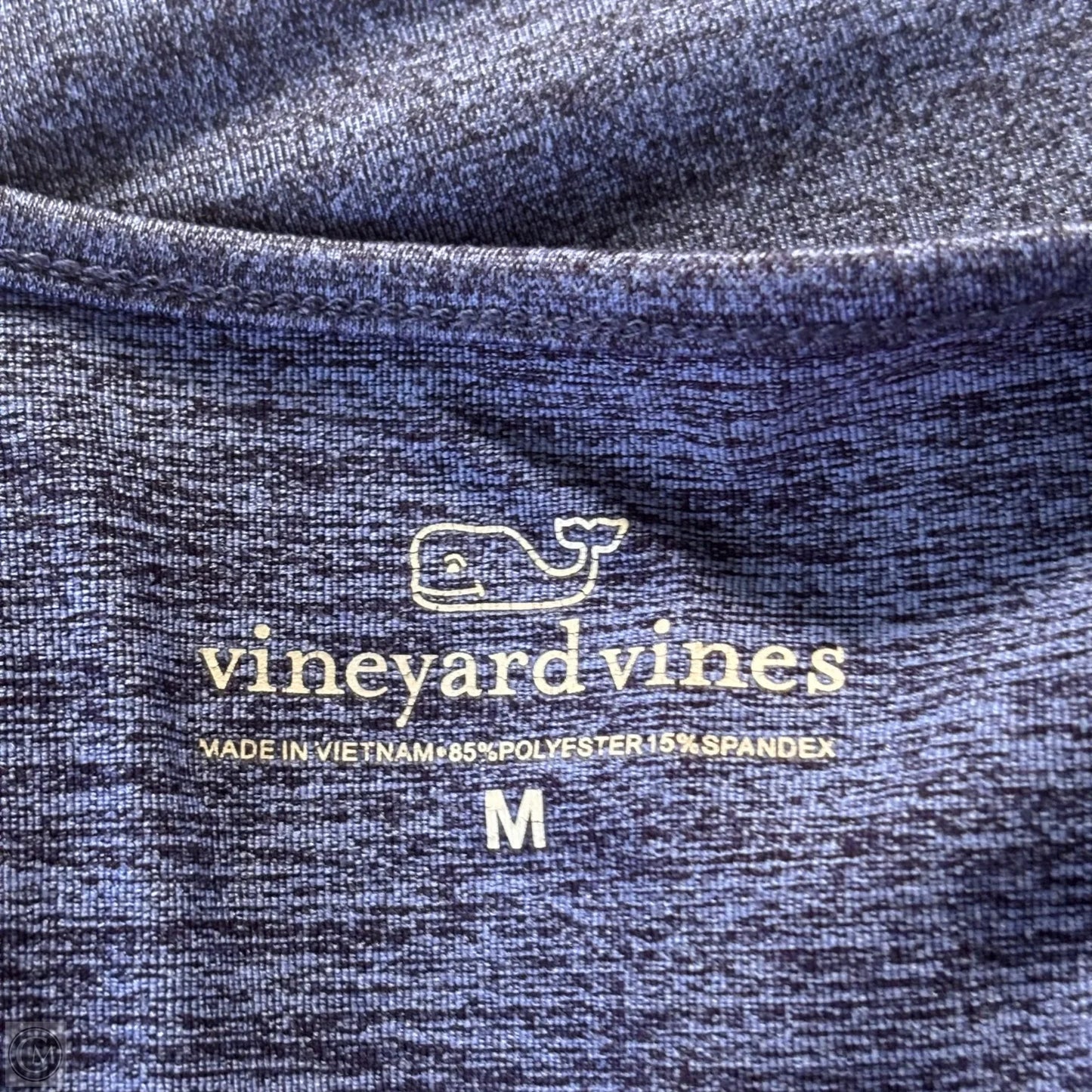 Athletic Top Short Sleeve By Vineyard Vines In Grey, Size: M