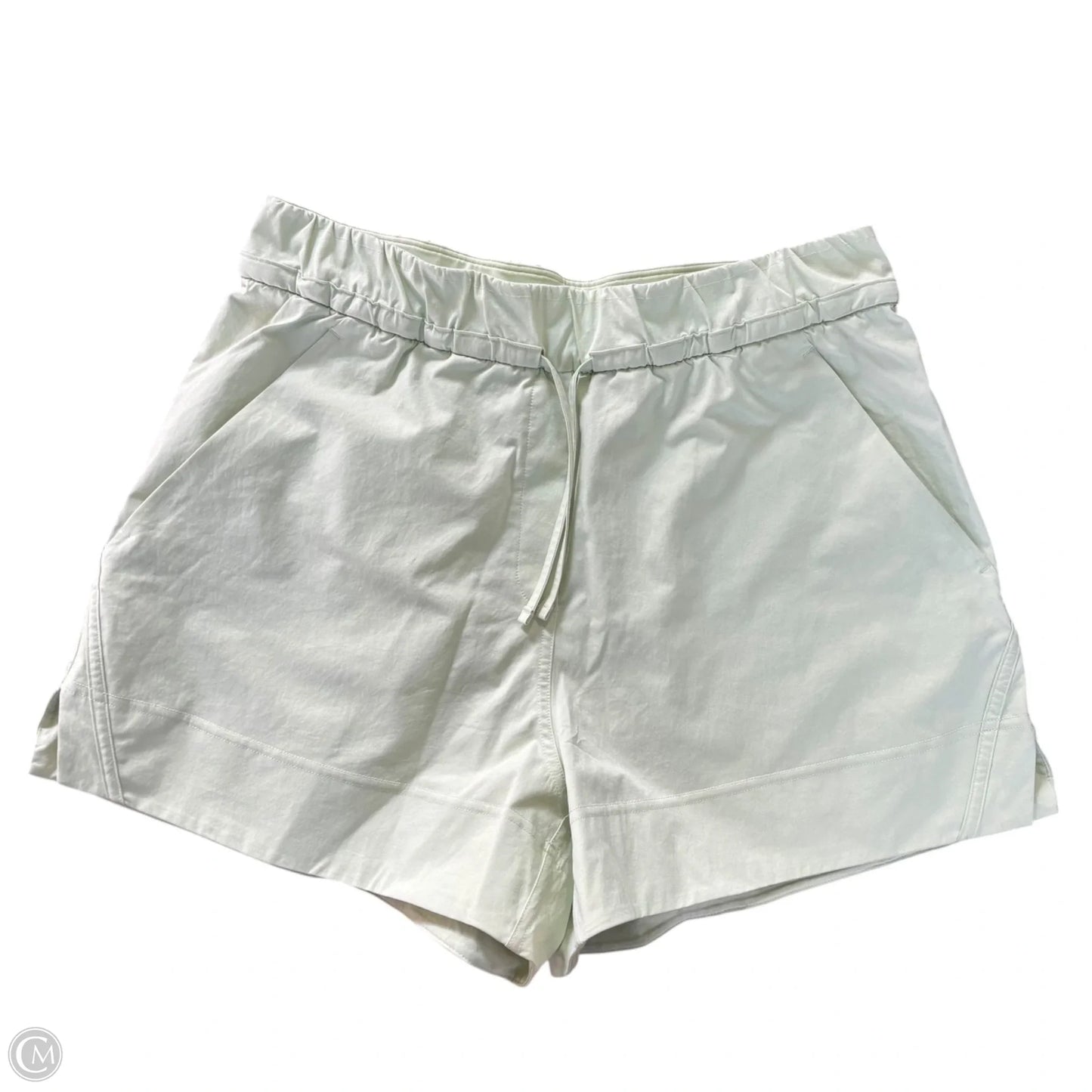 Athletic Shorts By Lululemon In Green, Size: M