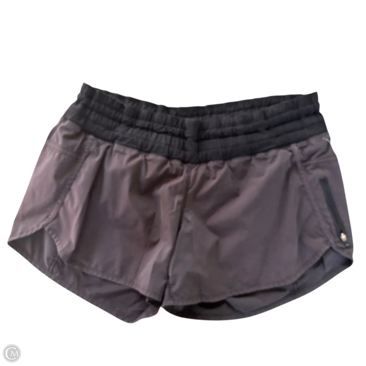 Athletic Shorts By Lululemon In Black, Size: 12