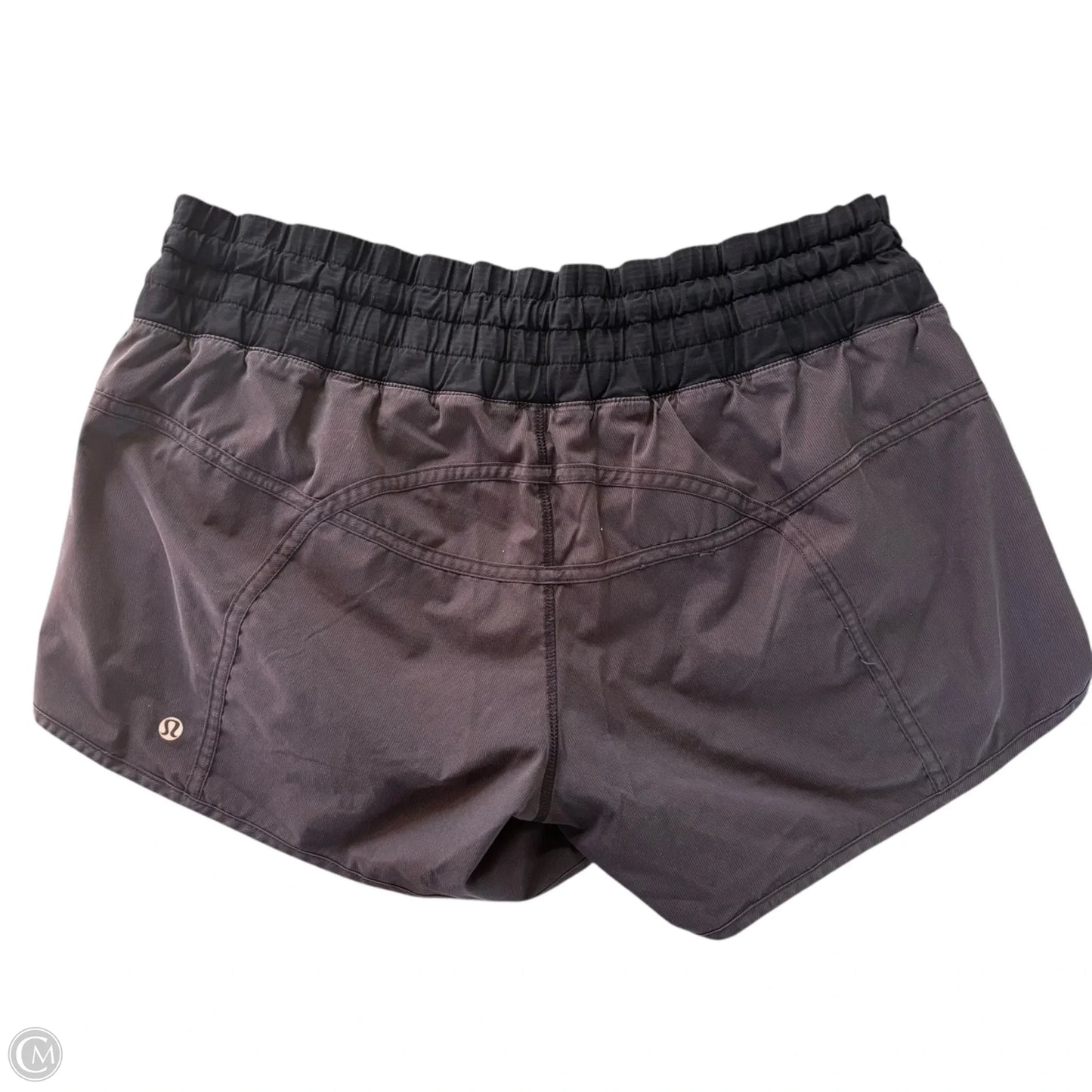 Athletic Shorts By Lululemon In Black, Size: 12