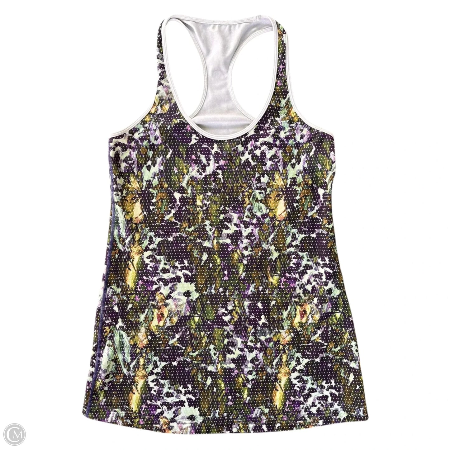 Athletic tank  By Lululemon In Green & Purple, Size: S