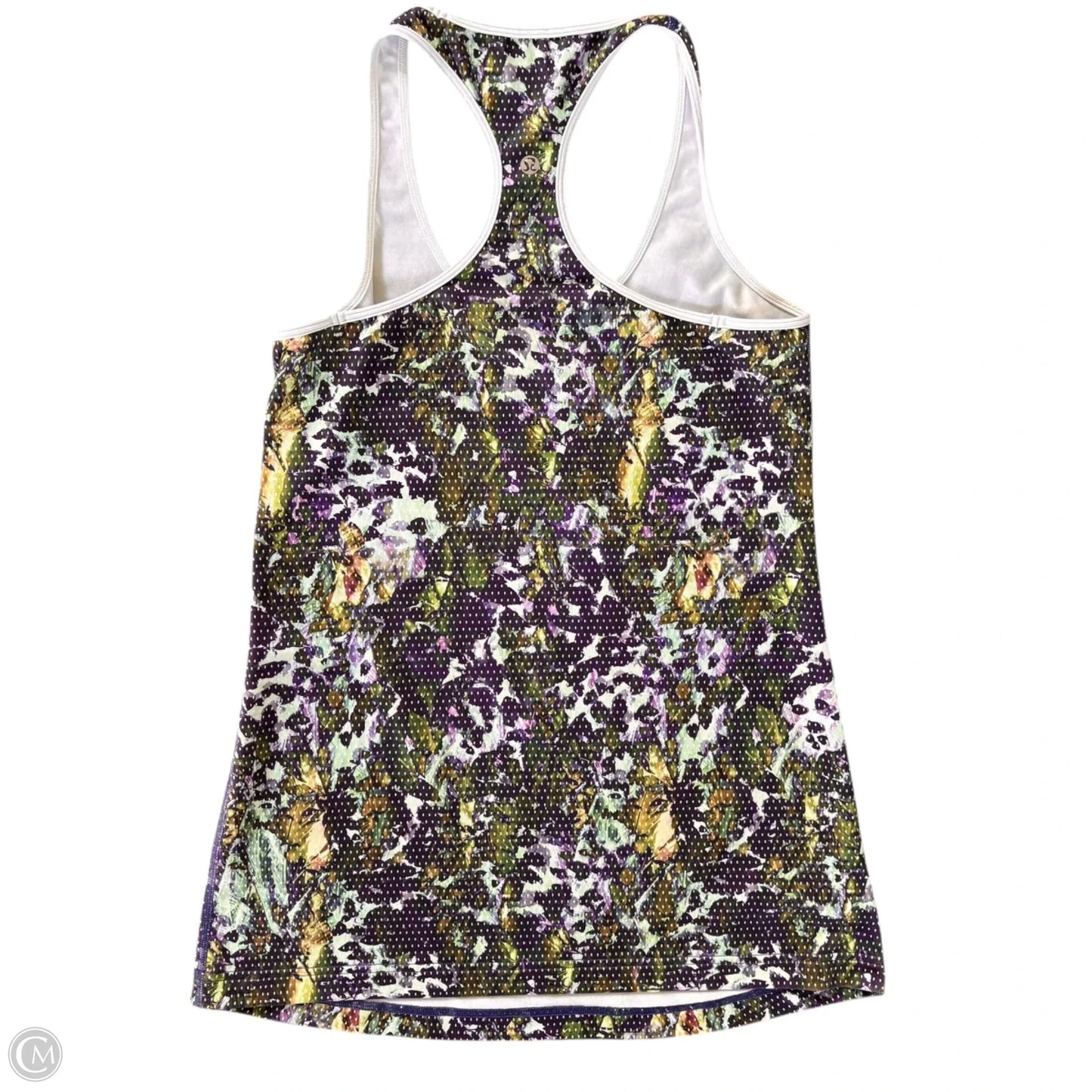 Athletic tank  By Lululemon In Green & Purple, Size: S