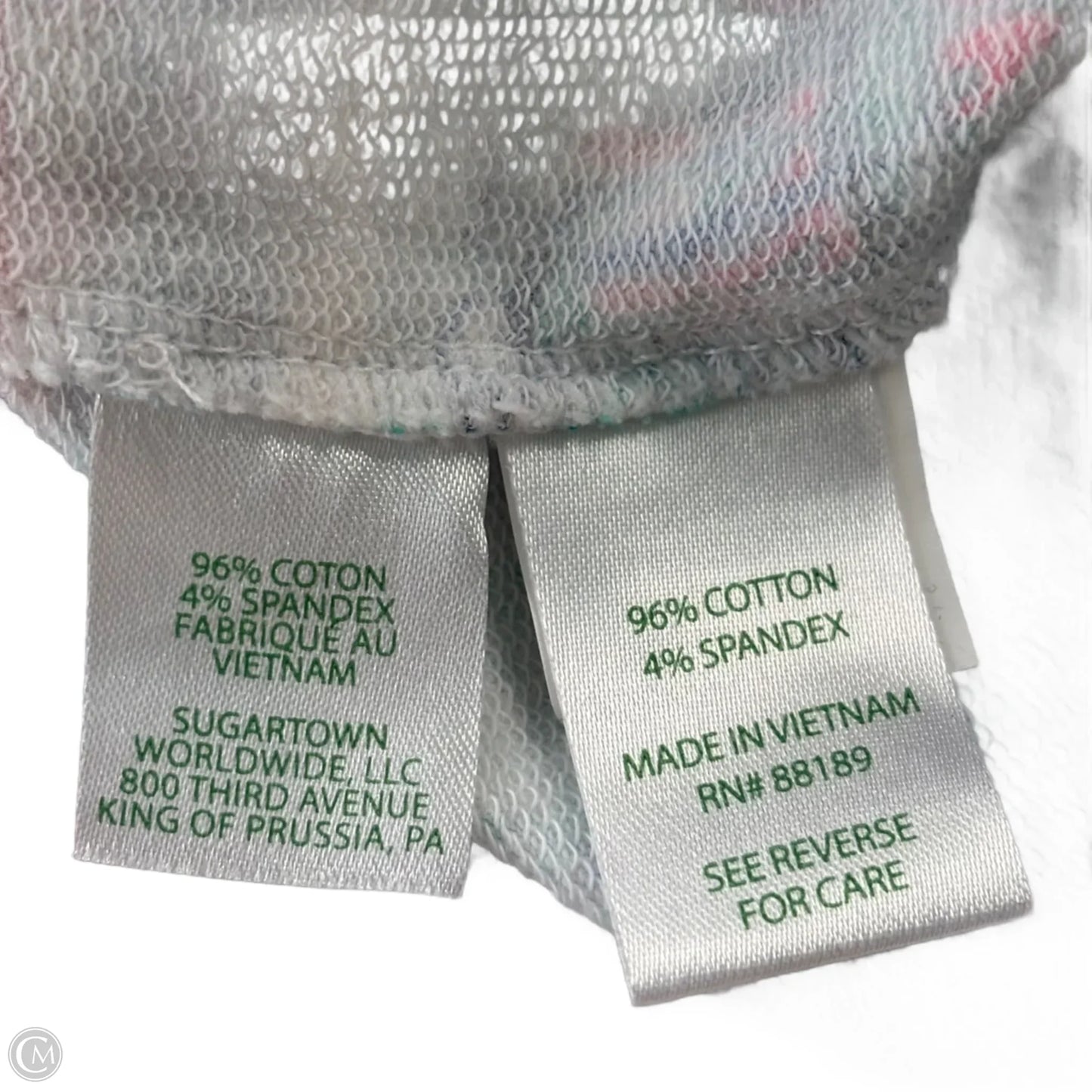 Top Long Sleeve Designer By Lilly Pulitzer In Blue & Pink, Size: Sp