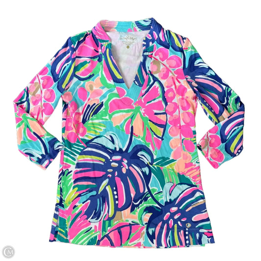 Dress Designer By Lilly Pulitzer In Blue & Pink, Size: Xs