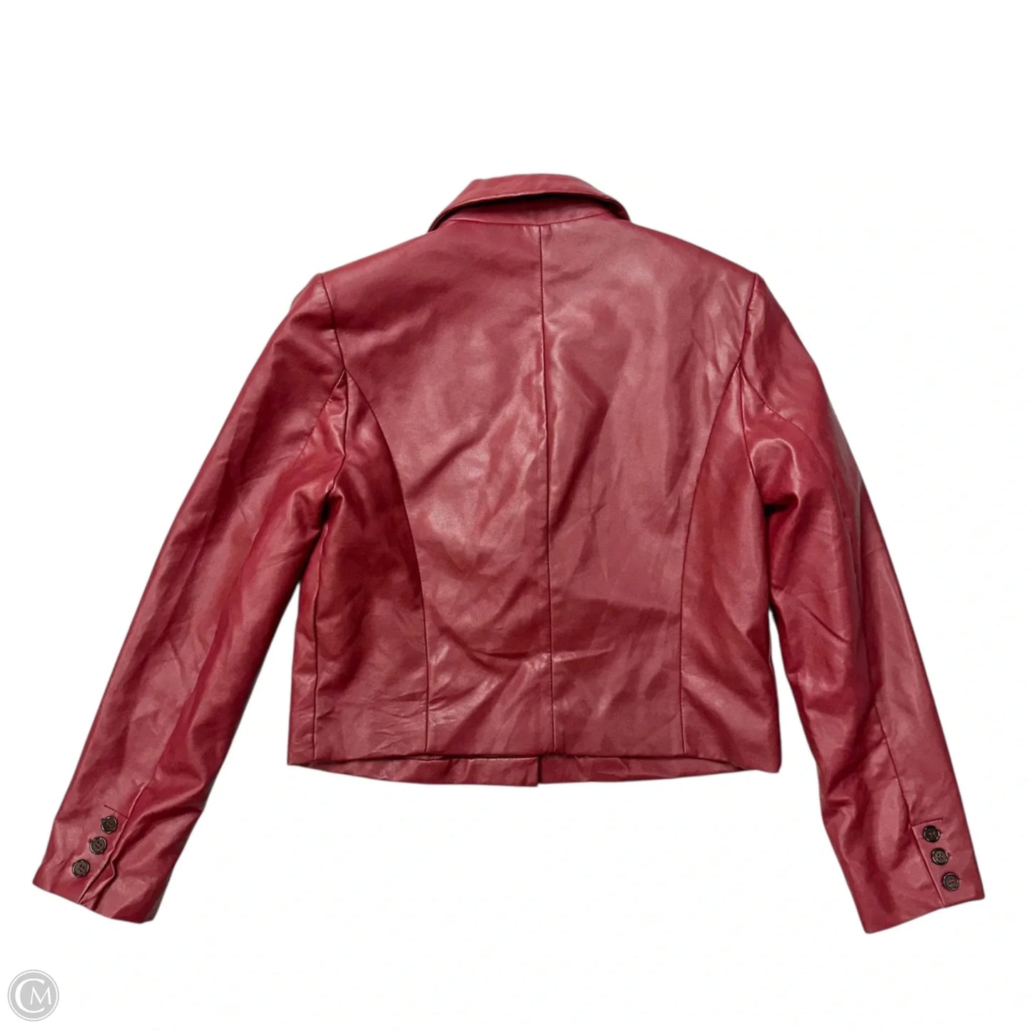 Jacket Moto By Bagatelle In Red, Size: M