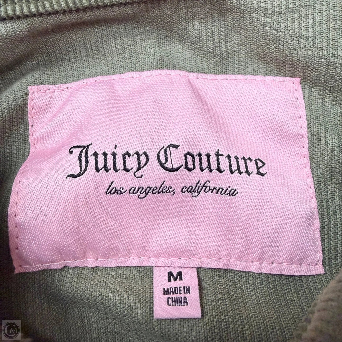 Jacket Other By Juicy Couture In Green, Size: M