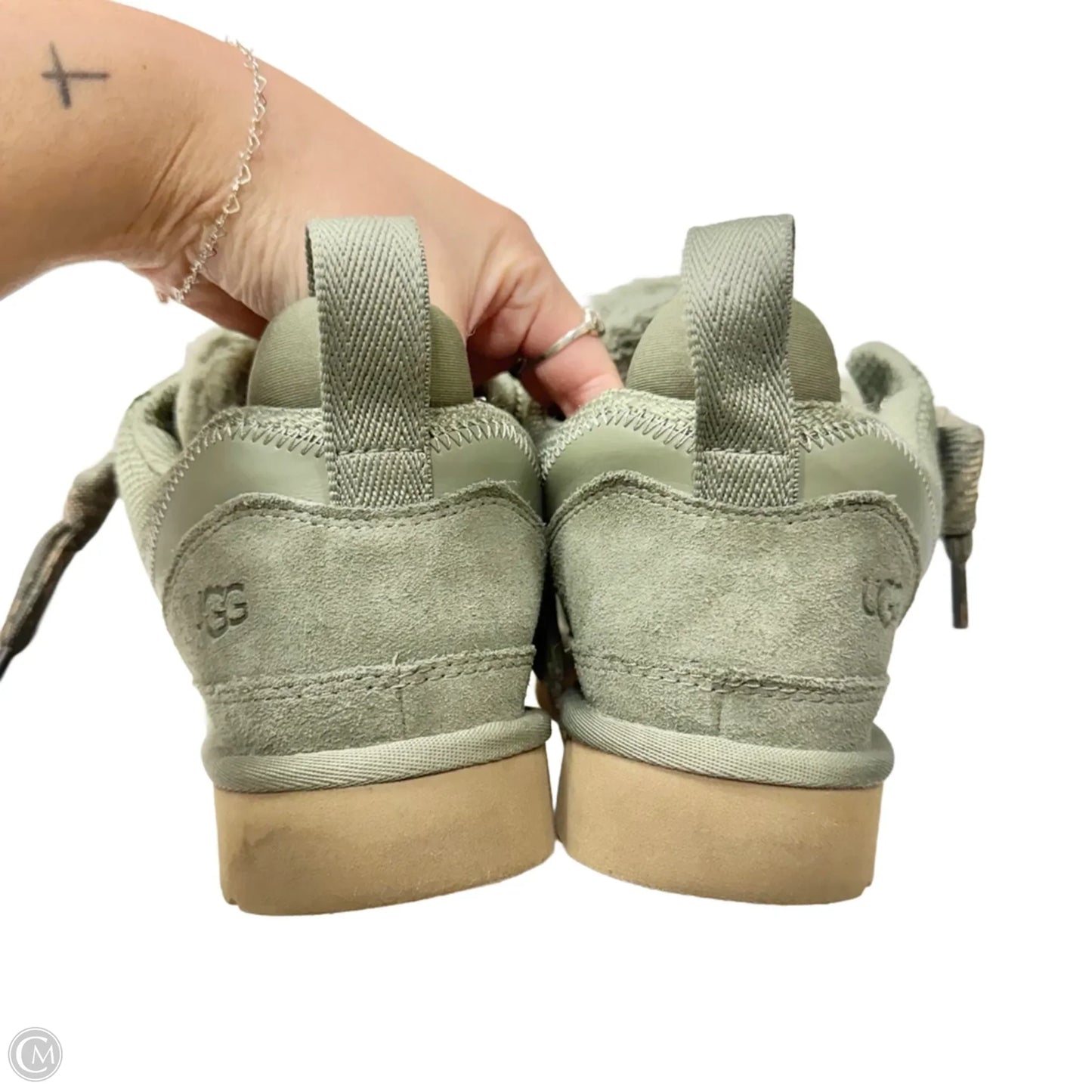 Shoes Designer By Ugg In Green, Size: 8