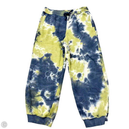 Pants Designer By Rebecca Minkoff In Blue & Yellow, Size: M