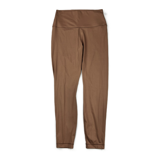 Brown Athletic Leggings By Yogalicious, Size: M