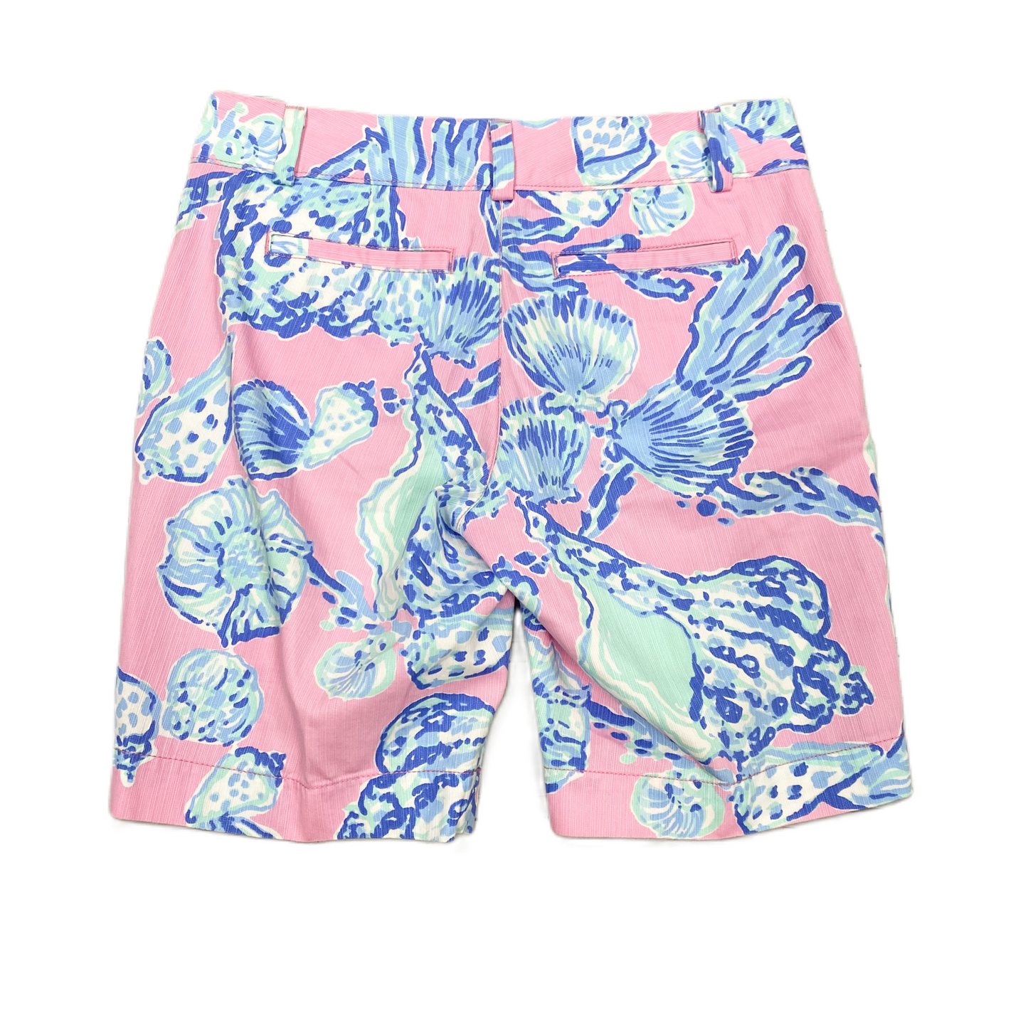 Pink Blue Shorts Designer By Lilly Pulitzer, Size: 2