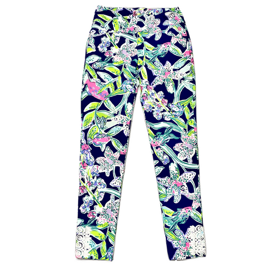 Navy Pants Designer By Lilly Pulitzer, Size: Xs