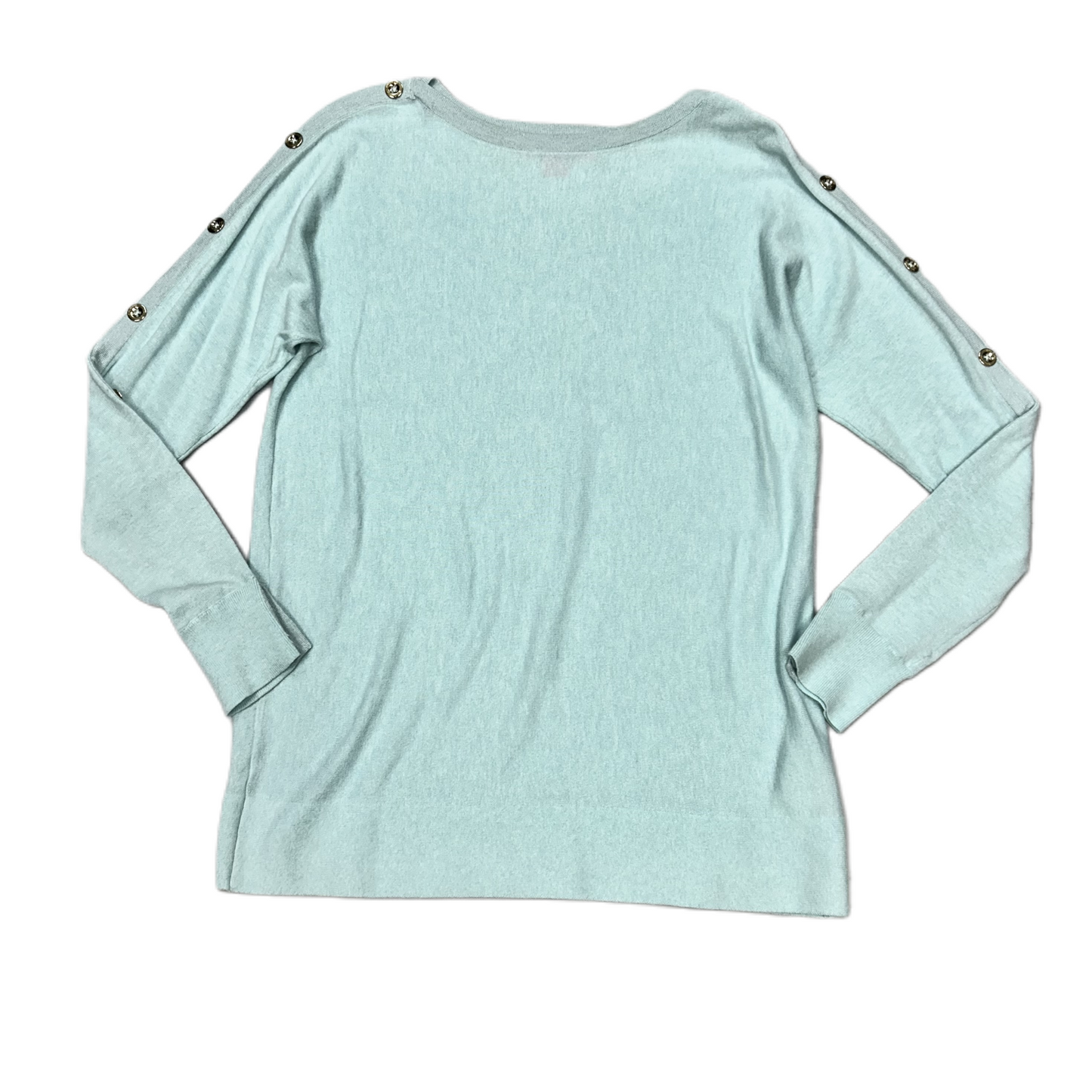 Top Long Sleeve Designer By Lilly Pulitzer In Baby Blue, Size: Xs