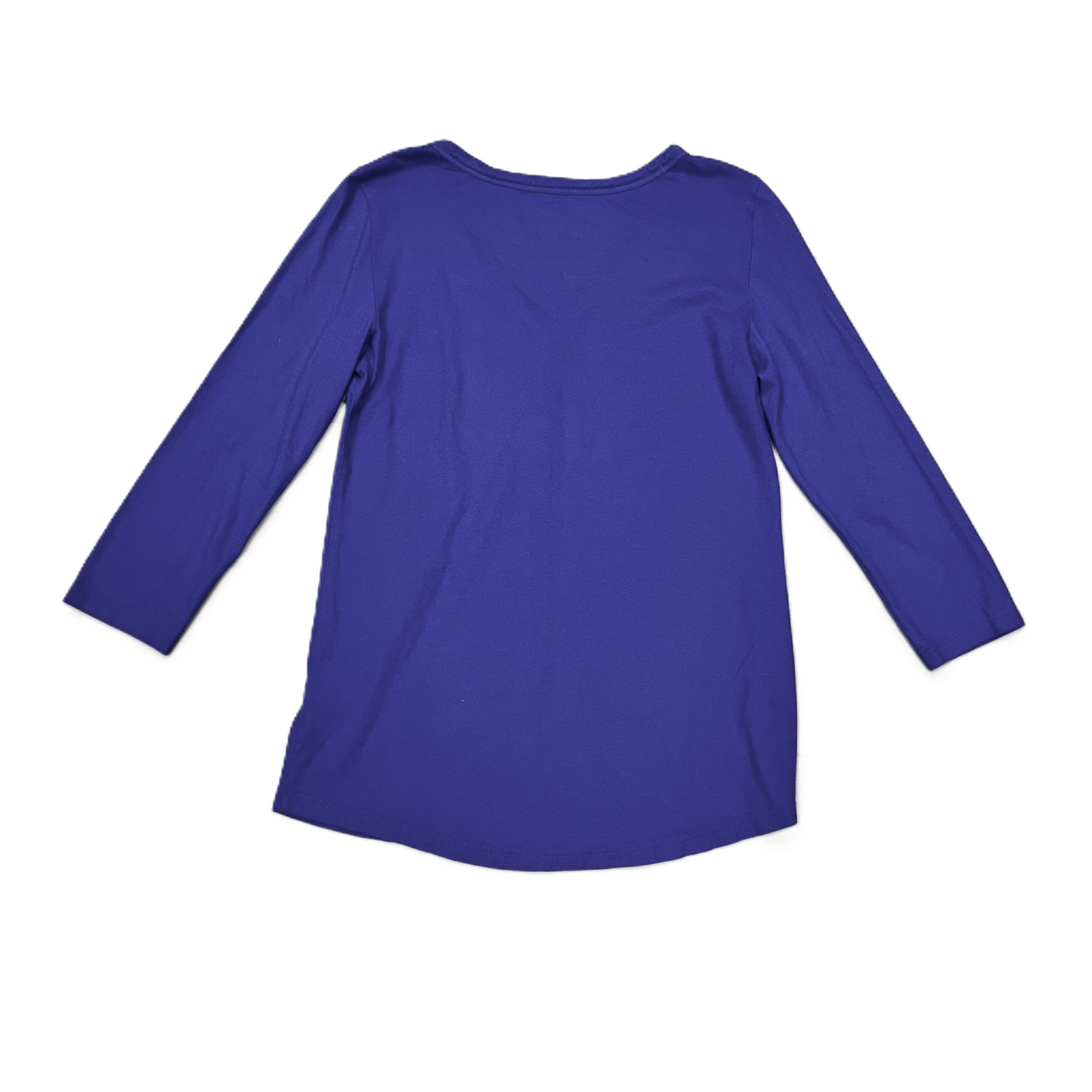 Top 3/4 Sleeve By Lilly Pulitzer In Royal Blue, Size: Xs