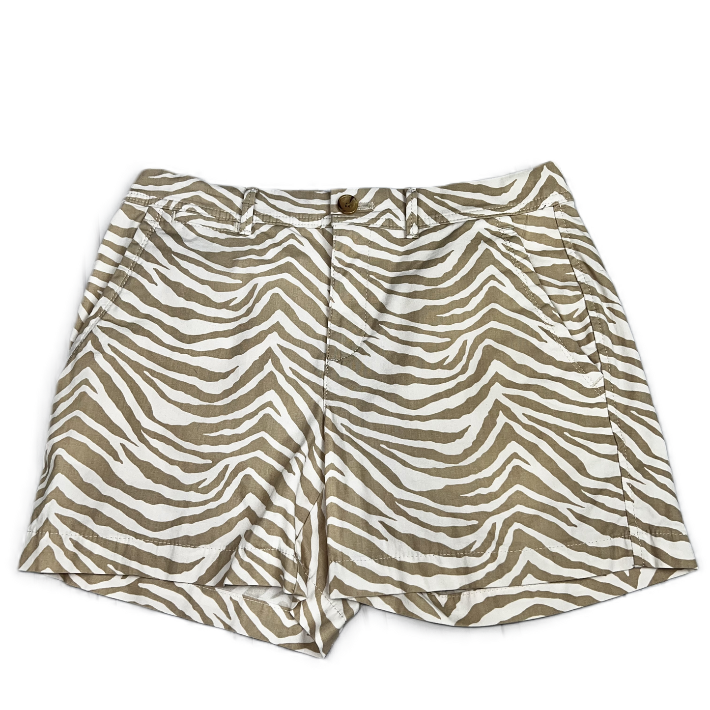 Zebra Print Shorts By Banana Republic O, Size: 2