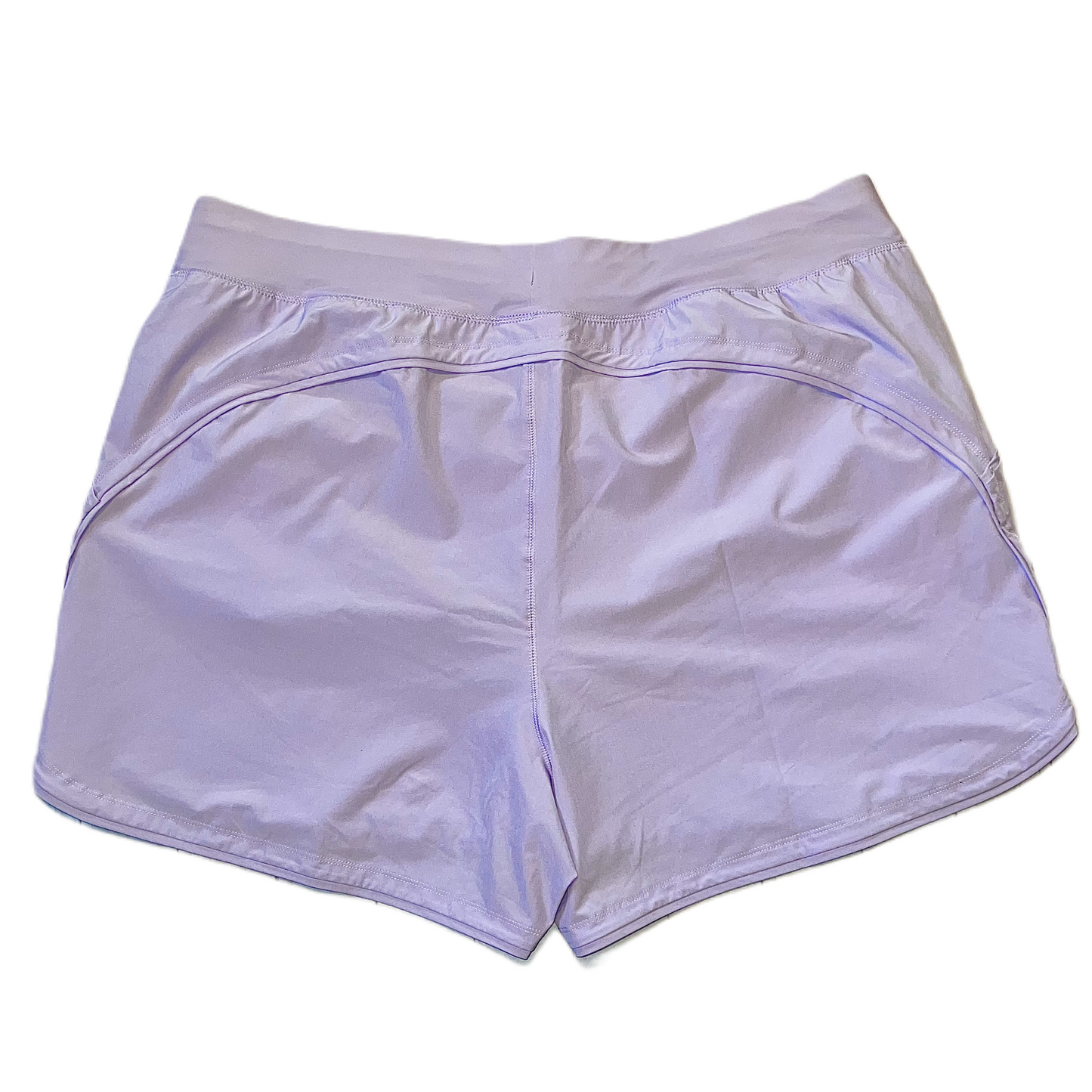 Lavender Athletic Shorts By Lands End, Size: 22w