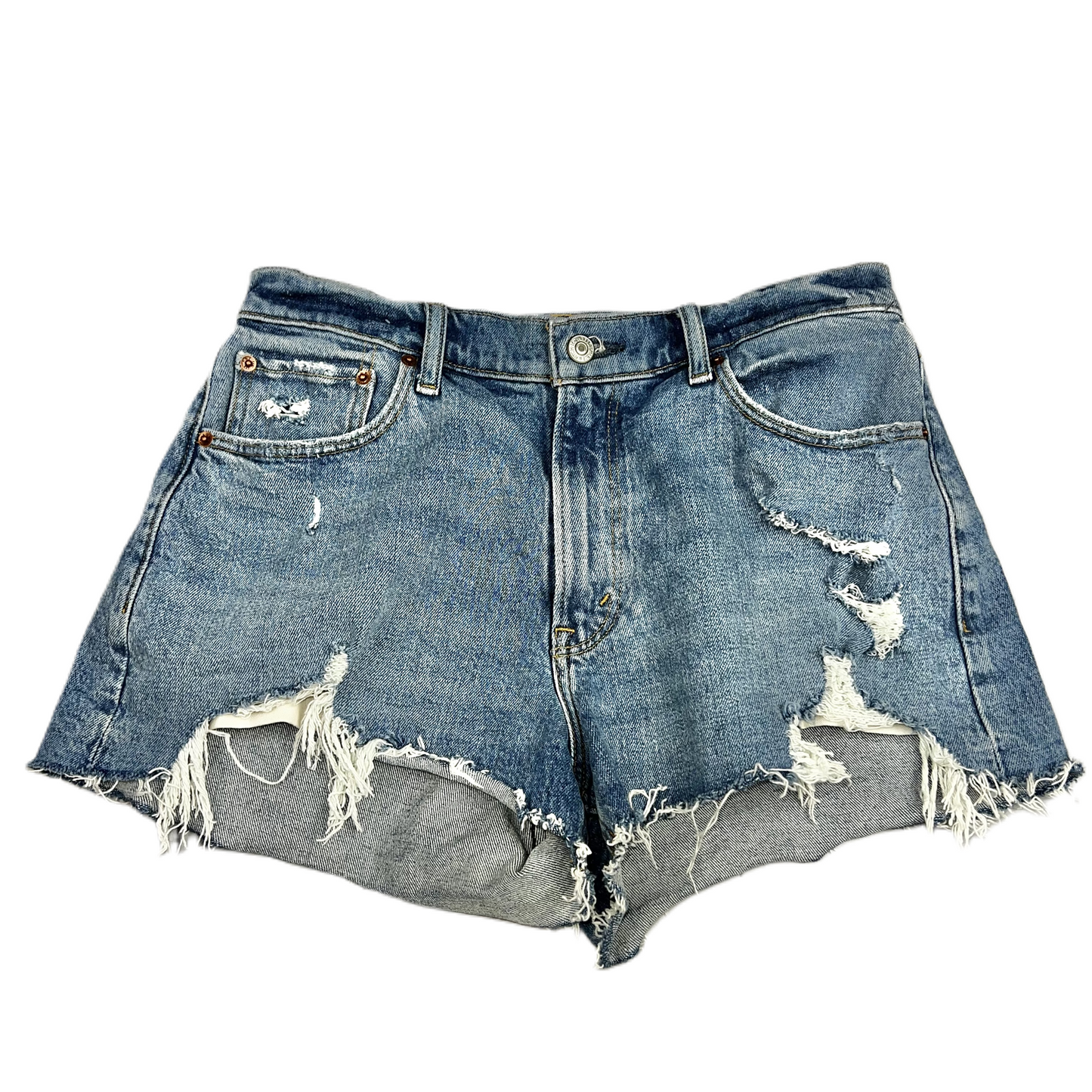 Blue Denim Shorts By Abercrombie And Fitch, Size: 6