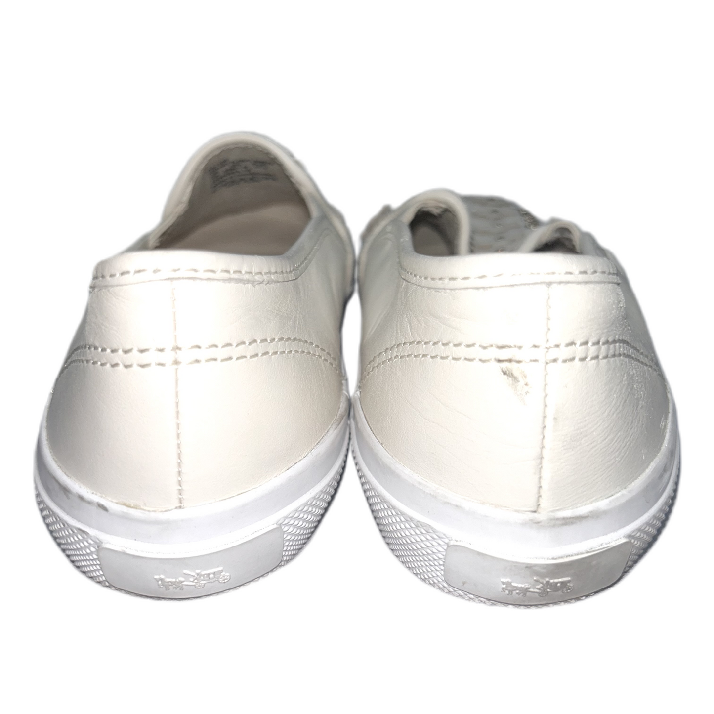 Shoes Designer By Coach In Cream, Size: 7.5