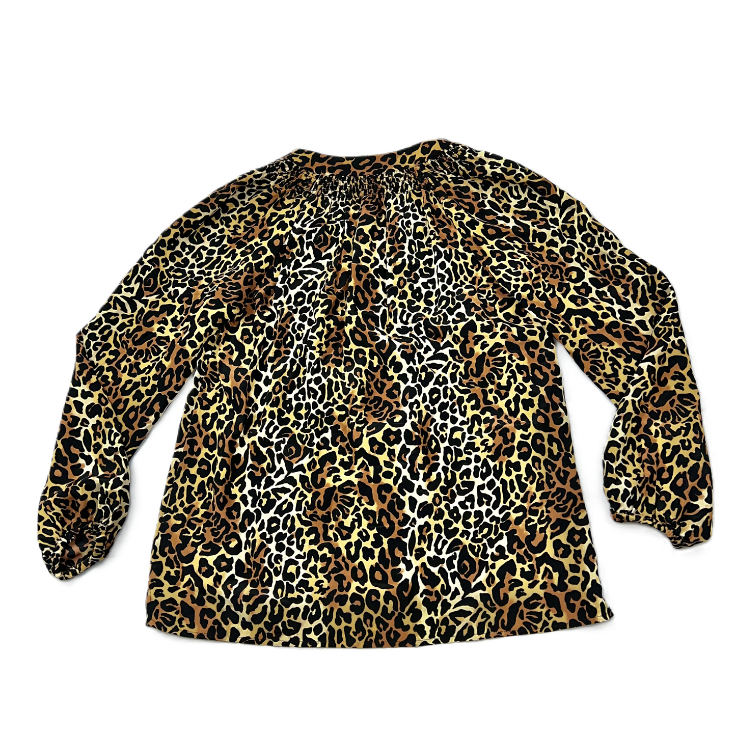 Blouse Designer By Lilly Pulitzer In Animal Print, Size: Xs