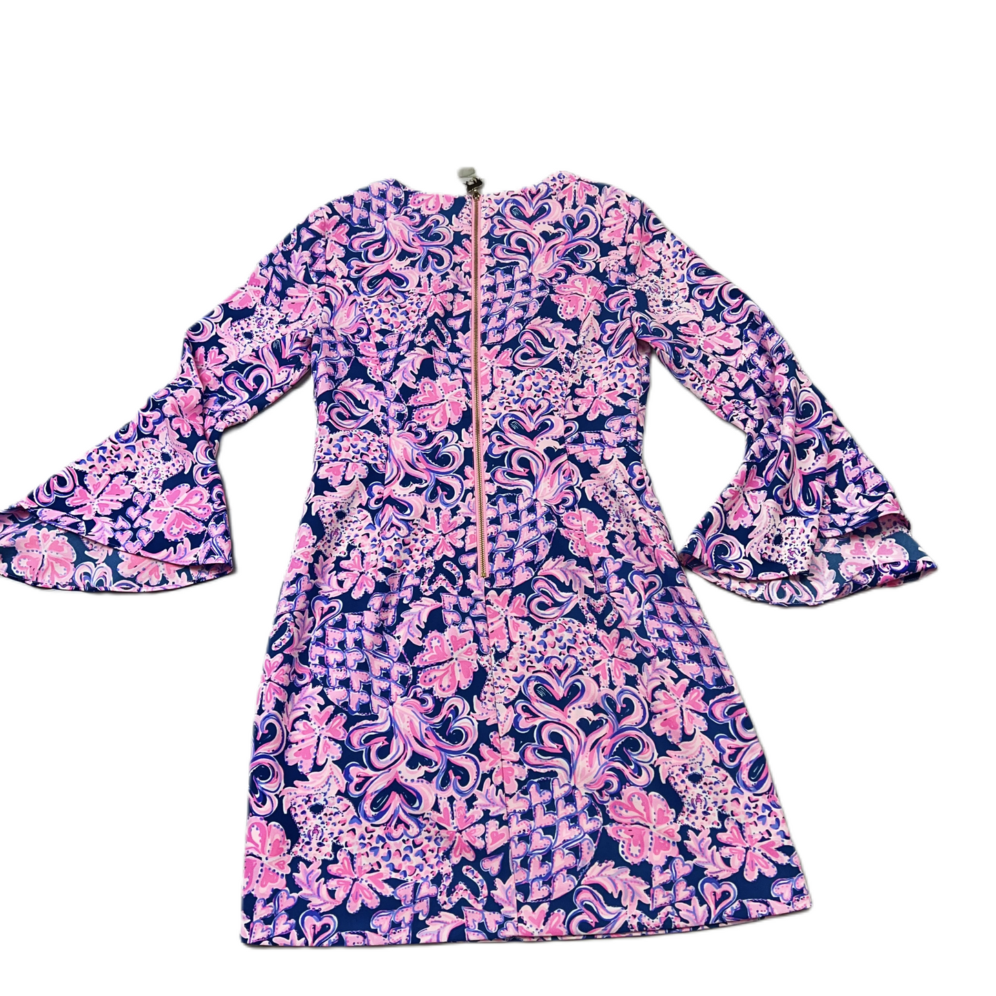 Dress Designer By Lilly Pulitzer In Blue & Pink, Size: S