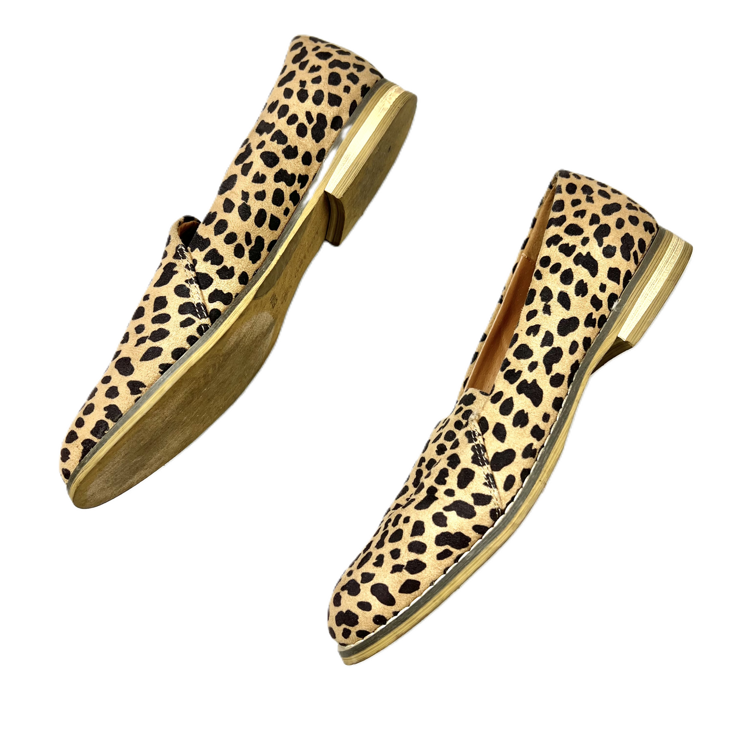 Animal Print Shoes Flats By Indigo Rd, Size: 6.5