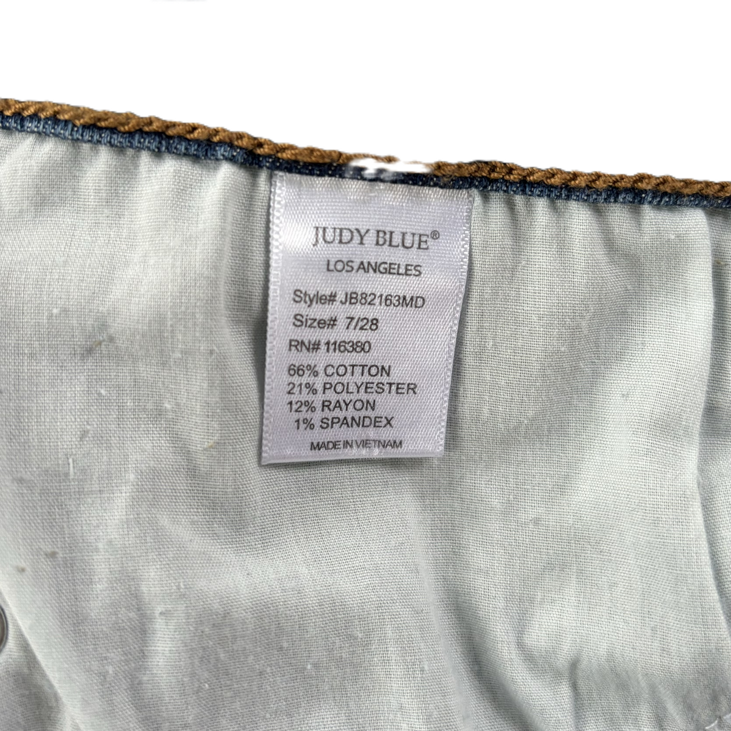 Jeans Flared By Judy Blue In Blue Denim, Size: 6