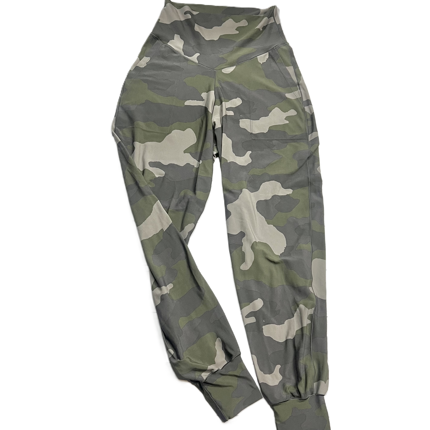 Athletic Pants By Aerie In Camouflage Print, Size: M