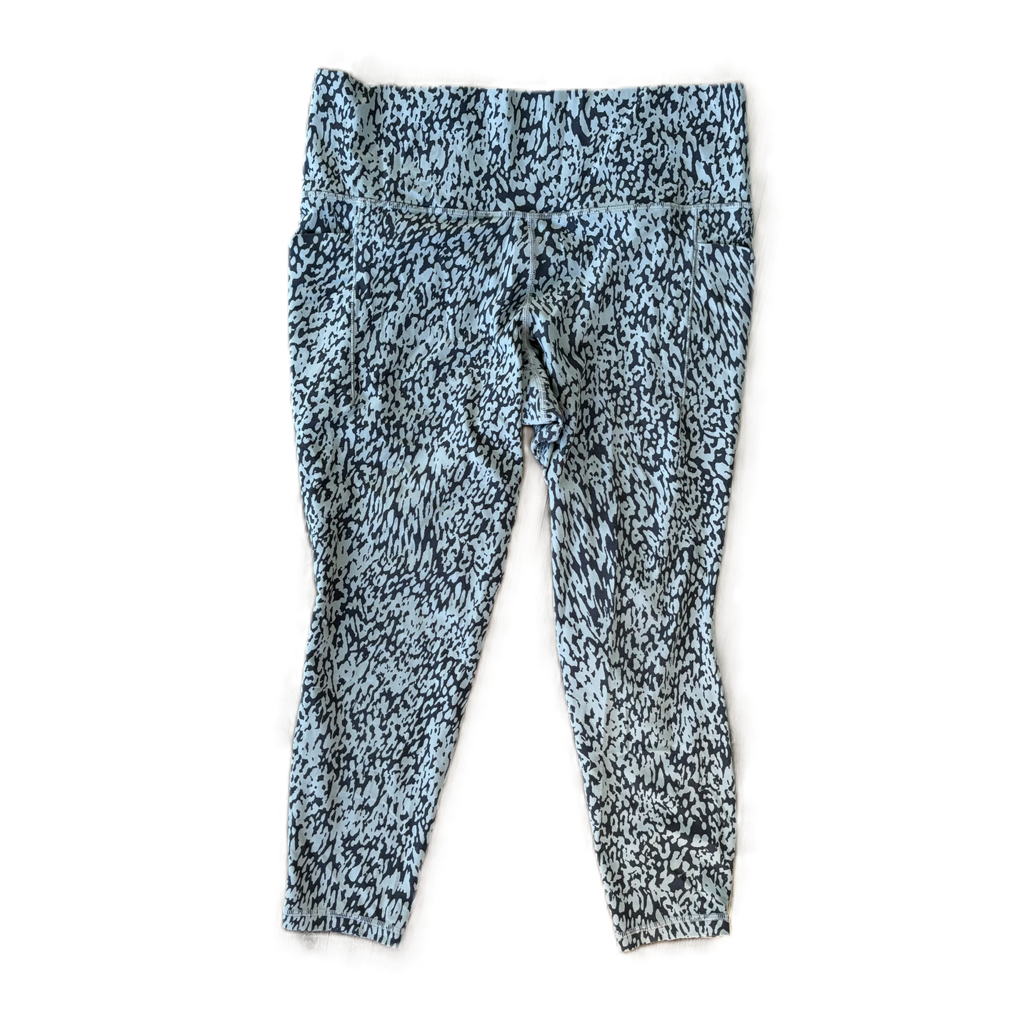 Athletic Leggings Capris By Athleta In Animal Print, Size: Xl