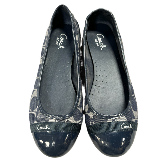 Shoes Designer By Coach In Navy, Size: 6.5