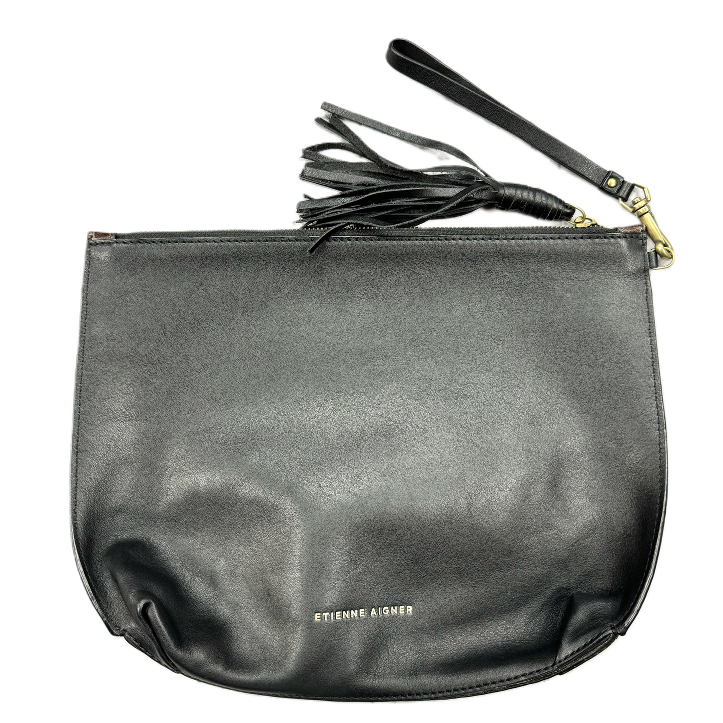 Wristlet Leather By Etienne Aigner, Size: Medium