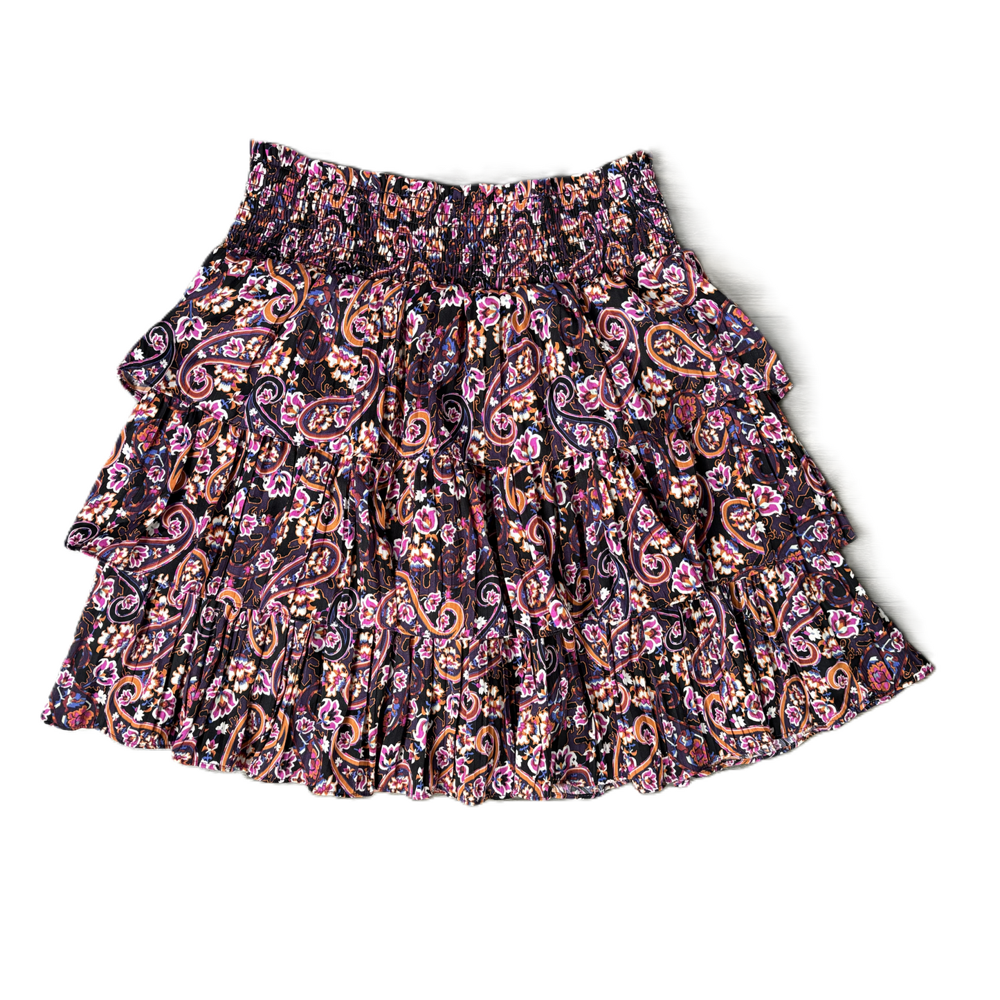 Skirt Mini & Short By Anthropologie In Paisley Print, Size: M